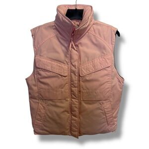 Vintage Wind River Pink Down Filled Puffer Vest Women’s Size Medium